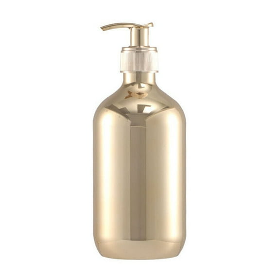 300ml Hand Soap Dispensers Gold Chrome Liquid Soap Bottles Round Dispens