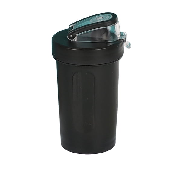 300ml Handheld Protein Shaker Bottle, Mixer Cup with Measurement Marks for Gym and Fitness, Portable Shaker with Flip Lid for ies and Drinks, One Hand Operation Sports Cup