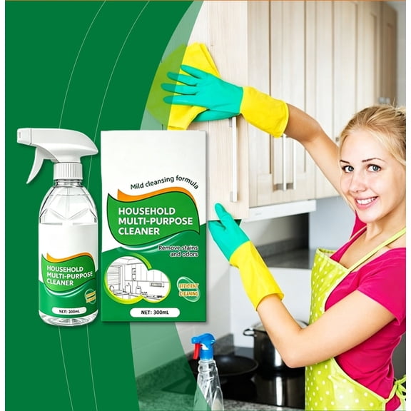 300ml Household All-Purpose Cleaner Mild Formula Multi-Surface Cleaning Spray for Daily Use