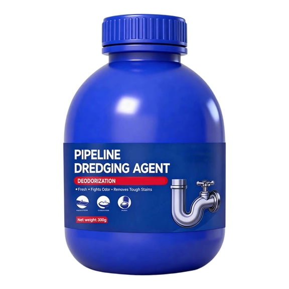 300ml Multi-Purpose Drain Unblocker Gel,Powerful Clog Remover for Bathroom, Kitchen, Laundry Pipes,Fast-Acting Odor Neutralizer, Safe for All Plumbing