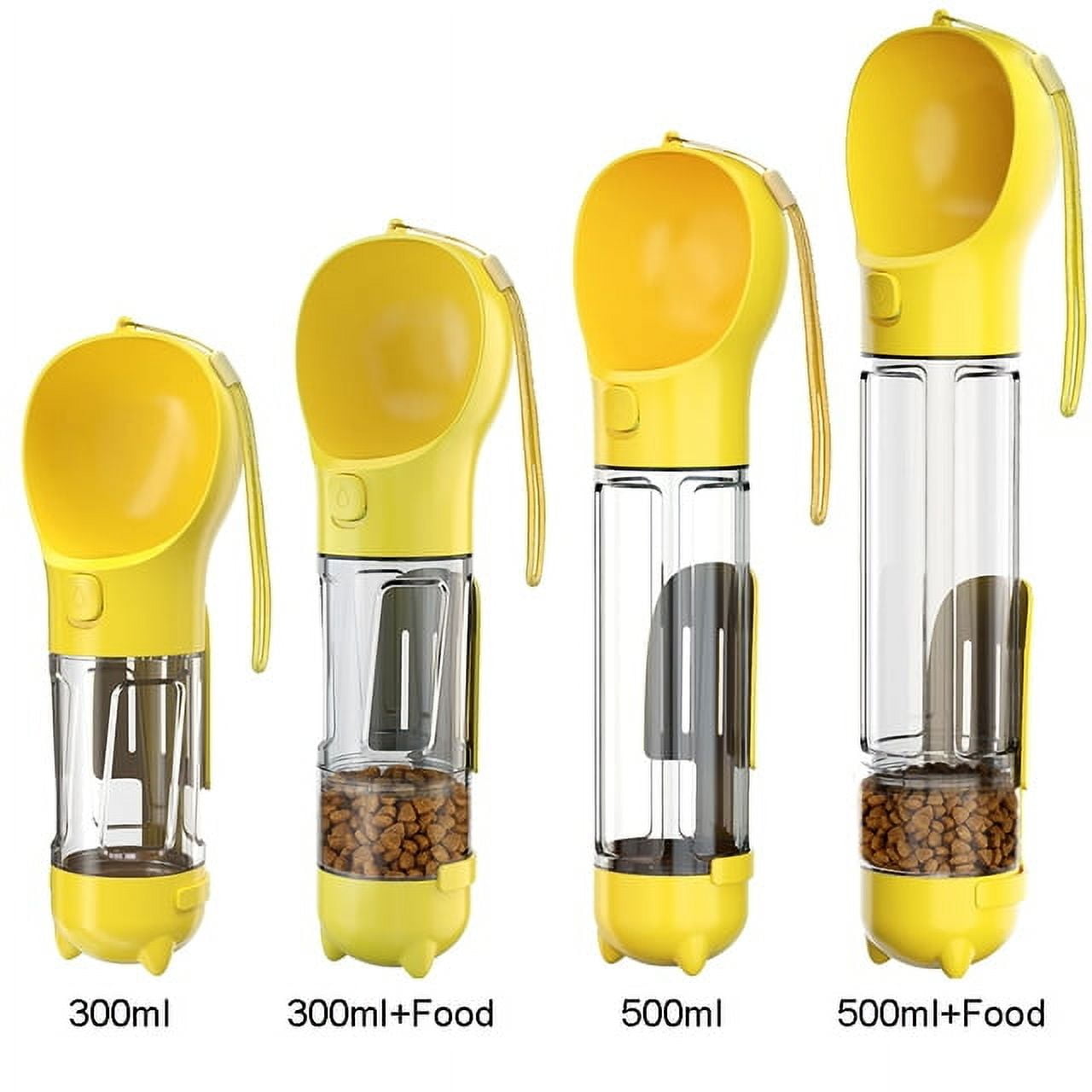 Multifunction Pet Dog Water Bottle For Cat Dogs Travel Puppy Drinking Bowl Outdoor Pet Water Dispenser Feeder Pet Product  (6W1)(8W1)(F71)