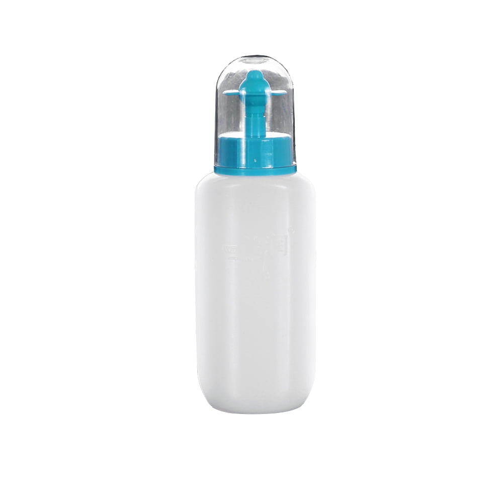 300ml Nasal Wash Neti Pot Nose Cleaner Bottle Irrigator Sinus Rinse Adult  Child0