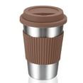 thumbnail image 1 of 300ml Stainless Steel Vacuum Insulated Tumbler Cup with Lid Coffee Mug Insulated Travel Mug for Coffee Beer Keep Drinks Steaming Hot or Ice Cold, 1 of 8
