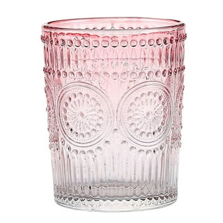 6 Pack Drinking Glasses, 9.5 oz Romantic Water Glasses Tumblers, Heavy Duty  Vintage Glassware Set - Tumblers, Facebook Marketplace