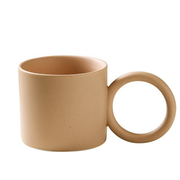 300ml coffee cup, large handle coffee cup, suitable for family coffee shop parties.-300ml