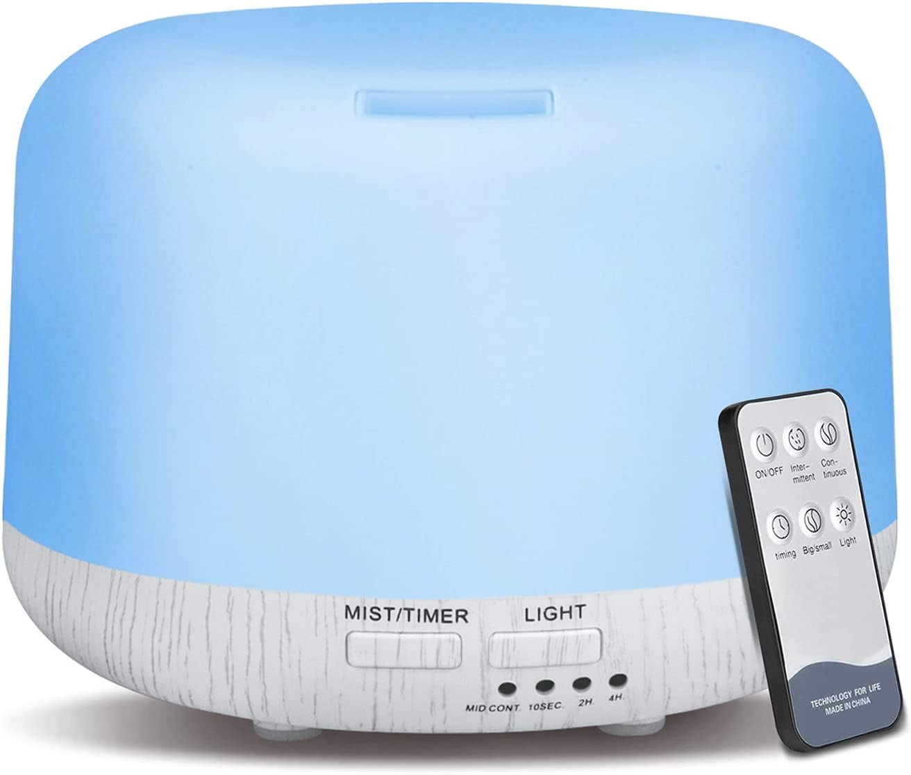 300ml essential oil diffuser, remote-controlled ultrasonic aromatherapy ...