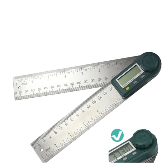 300mm 12inch Digital Protractor Angle Ruler 200mm 8inch Angle Finder Meter Plastic ,Water-Proof & Dust Resistant