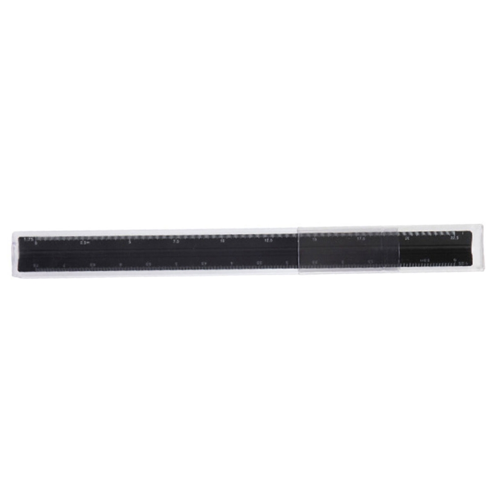 300cm Ruler 300mm Aluminum Triangular Scale Ruler Architectural Scale Ruler Metal ...
