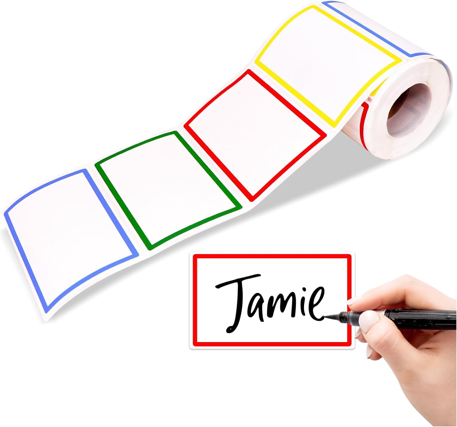 300pc Name Tag Stickers SelfAdhesive Blank Name Stickers for Parties