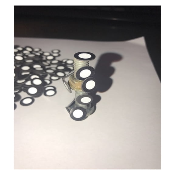 300pcs 3D Scan Positioning Targets Magnetic Marking Points Gauge Points High Reflective 6mm 10mm 300dots for Sheet Metal Parts ,Multi-brand Compatibility