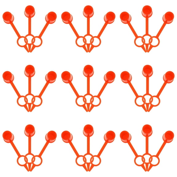 300pcs Grease Nipples Fitting Caps Fitting Plastic Protective Grease Fitting Parts