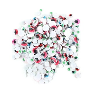 Hello Hobby Fun Glitter Sticker Eyes and Googly Eyes, Multi-Color, 30 Pair