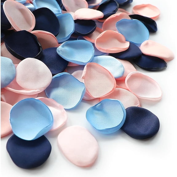 300pcs Silk Rose Petals Dusty Rose Blush Flower Petals for Wedding Flower Girl Basket Aisle Scatter Dinner Table Centerpieces Party Confetti Bridal Shower Romantic Night Decoration