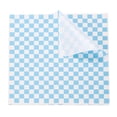 thumbnail image 1 of 300pcs Square Checkered Wax Paper Sheets 11.81" x 11.81" Oil-absorbing Dry Food Wrapping Paper for Sandwich Baking Liners Picnic Basket Bread Hamburger Wrap Kitchen, Blue, 1 of 7