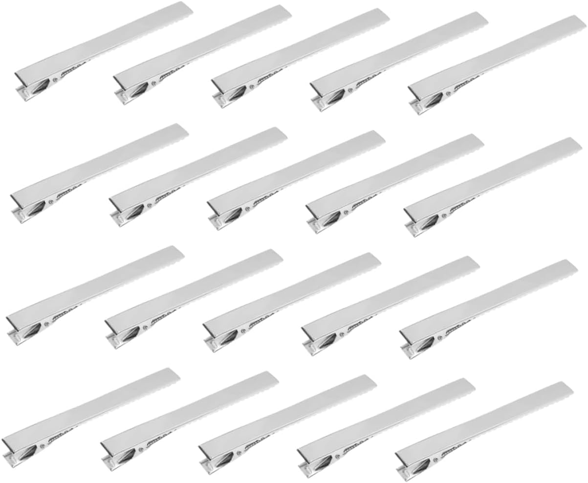 300pcs Square Hair Clips Bow Hair Clips Duck Clips for Hair Curl Clips Metal Hair Claw Clips