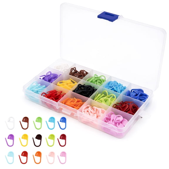 300pcs Stitch Markers, Knitting Accessories