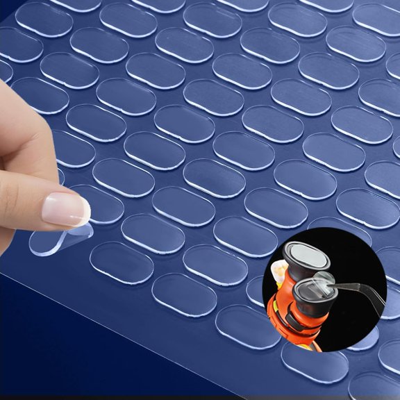 300pcs Transparent Adhesive Dots Double- Sided Sticky Tack - Strong and Traceless Adhesive Stick Dots for Poster, Photos, Office & HomeFestival Party Decorations, etc