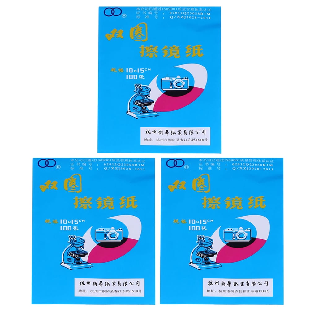 300pcs Ultrasoft Microscope Cleaning Paper Safe Microscope Cleaning Tissue