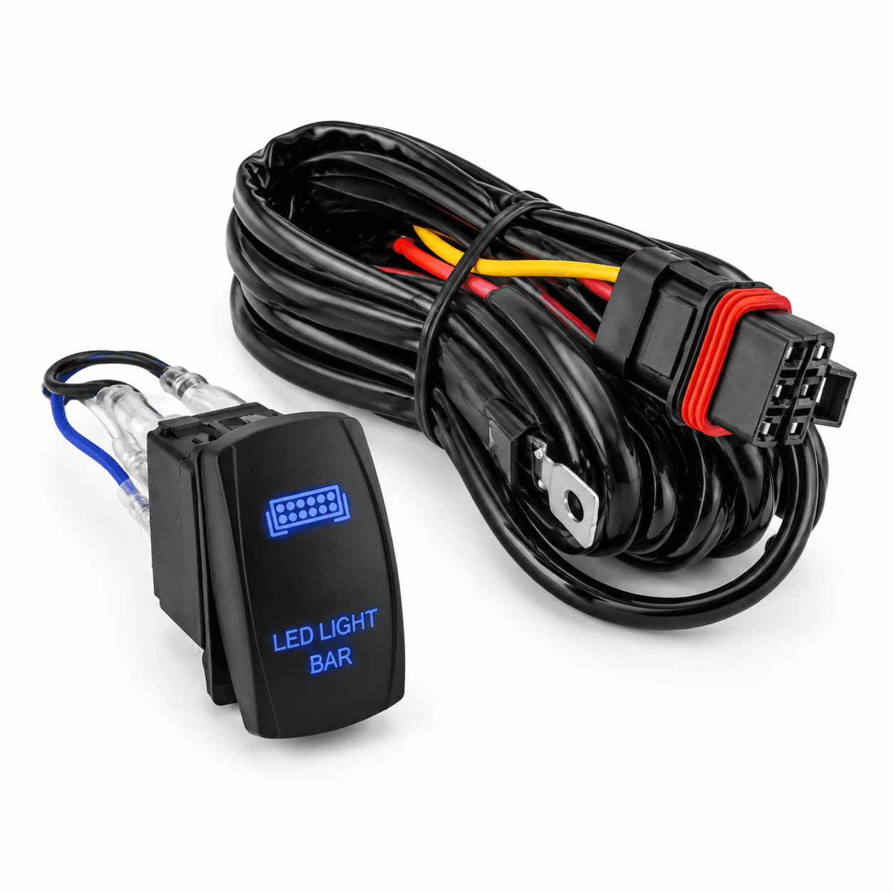 General Flash Accessory 300w Light Bar (1 Lead) Wiring Harness Kit for Polaris Rzr Ranger ...