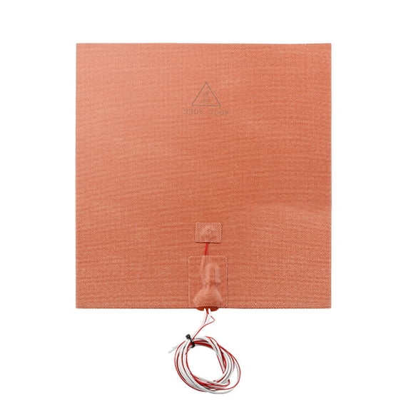 300x330mm 230V 700W Flexible Silicone Heater Mat/Pad, 3D Printer Heated Bed Heating ,