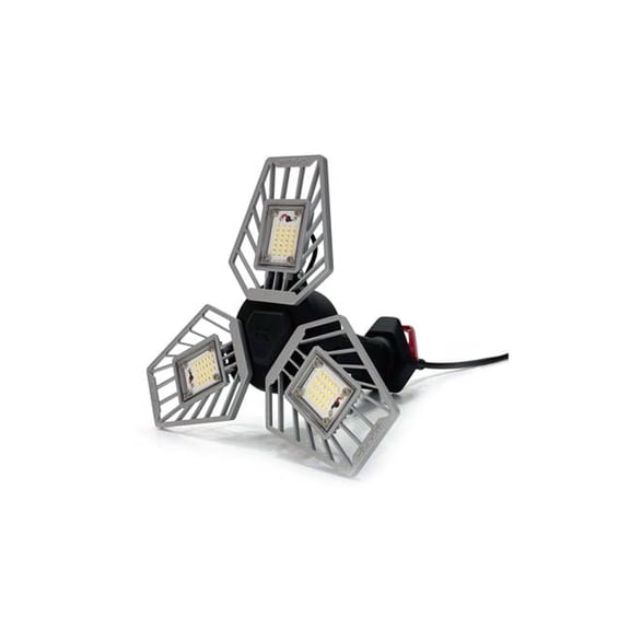 301 5000 Lumen Trilight V2 ShopLight, Silver
