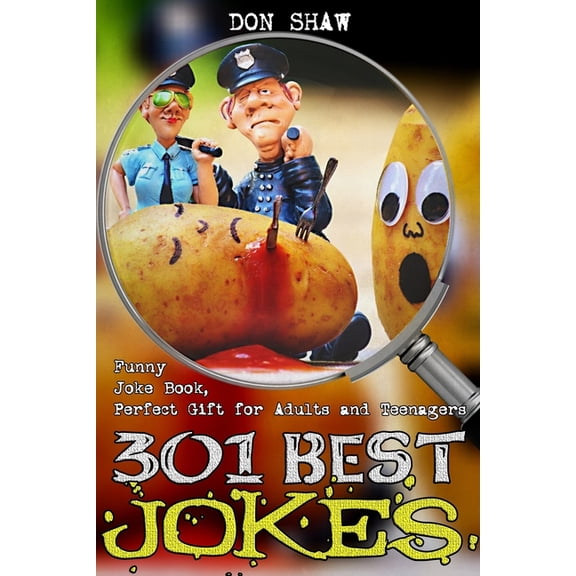 301 Best Jokes: Funny Joke Book, Perfect Gift for Adults and Teenagers, (Paperback)