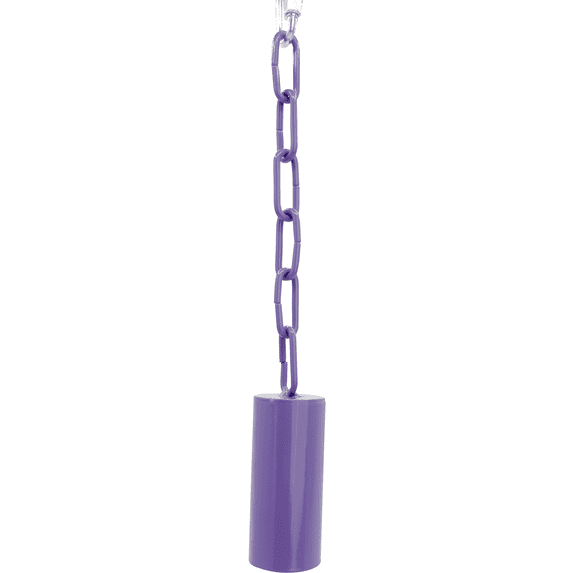 3010 Medium Purple Chime Pipe Ringer M&M Bird Toys Colorful Powder Coated