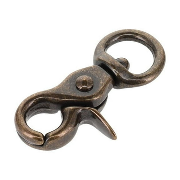 3012A 3/8" Antique Brass, Extra Mini Swivel Trigger Snap, Solid Brass-LL