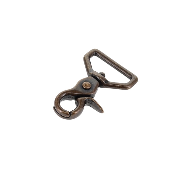 3012A Antique Brass, Extra Mini Swivel Trigger Snap, Solid Brass-LL, Multiple Sizes