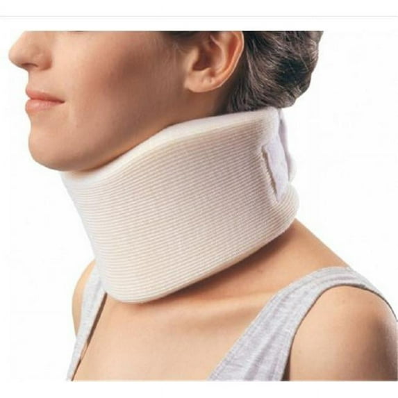 30173000 Beige Pro Care Soft Cervical Collar Form Fit Medium Density Adult Large Contoured Fit 4.5 in. Height 22.5 in. 15 to 20 in. Neck Circumference