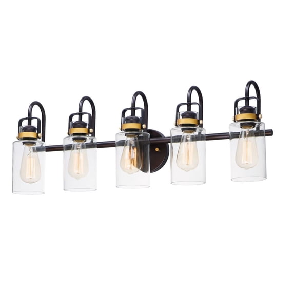 30173CLBZGLD Maxim Lighting Magnolia - 5 Light Bath Vanity