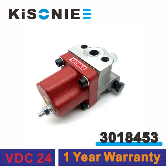 3018453 24V-Fuel Shutoff Solenoid, For CumSERVICES NTA855, K19, KT38, M11 Engine