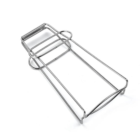 302 Stainless Steel Hot Plate Gripper Tongs Foldable Kitchen Pot Holder Clamp for Safe Hot Dish and Bowl Handling Steaming Clips for Home and Restaurant Usesmall size