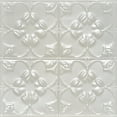 thumbnail image 1 of 302 - Tin Plated Drop-In Ceiling Tile in Eggshell White (48 Sq.ft/ Pack) - 12 Pieces, 1 of 4