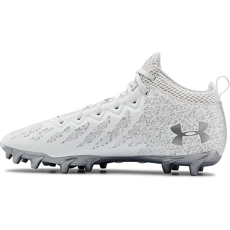 Under Armour Men's Spotlight Select Mid Mc Football Cleats, White