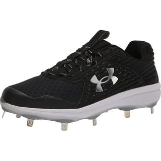 New Under Armour Team Heater Low TPU Baseball Cleats Blue Sz 11, Men's