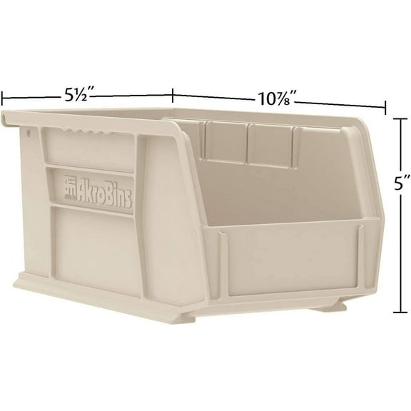 30230 AkroBins Plastic Storage Bins, 12-Pack, Blue