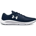 thumbnail image 1 of 3024878 Under Armour Men's Charged Pursuit 3 Running Shoe Blue/White 9.5, 1 of 5