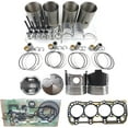 thumbnail image 1 of 3024C 3024CT Engine Overhaul Rebuild Kit FOR Caterpillar CAT 3024C 3024T 3024CT C2.2 C2.2T Engine RC-60 Compact Loader 216B 232B2 216B2 242B 216B3 242B2 226B 226B3 226B2 Piston Diameter 84MM, 1 of 7
