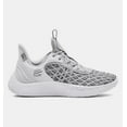 thumbnail image 1 of 3025631 Under Armour Team Curry 9 Basketball Shoe Unisex White/Grey M4 W5.5, 1 of 6