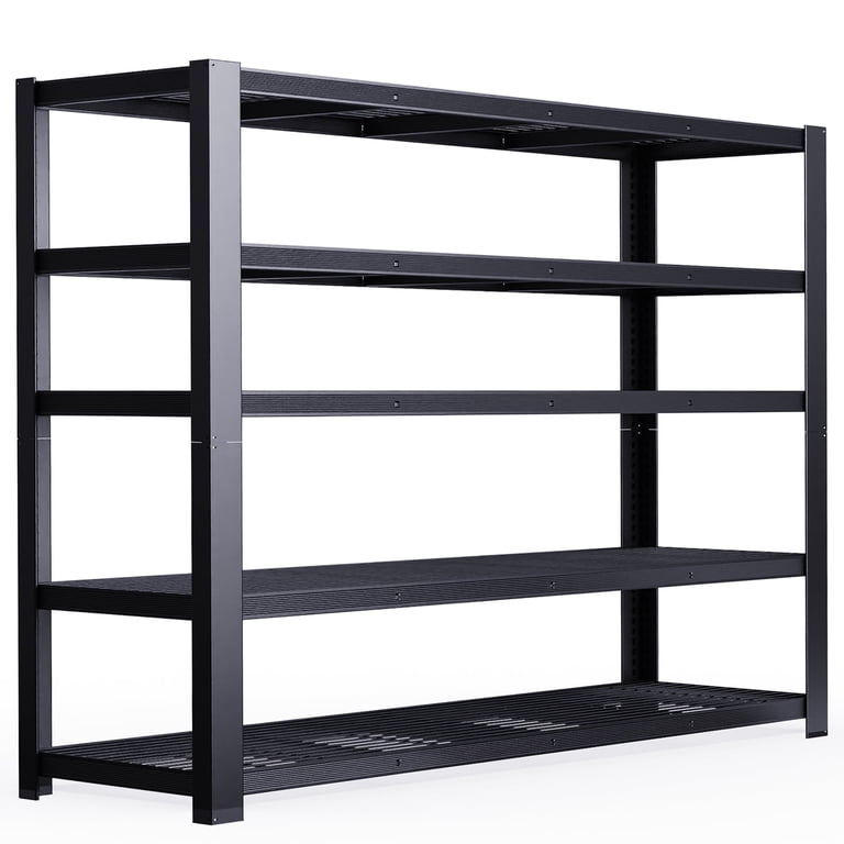 ZEUKMXOO 3025LBS Garage Shelving, 5 Tier Heavy Duty Shelves for