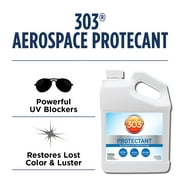 303 Aerospace Protectant - Superior UV Protection - Prevents Fading and Cracking - Repels Dust, Lint, and Staining, 1 Gallon (30320)