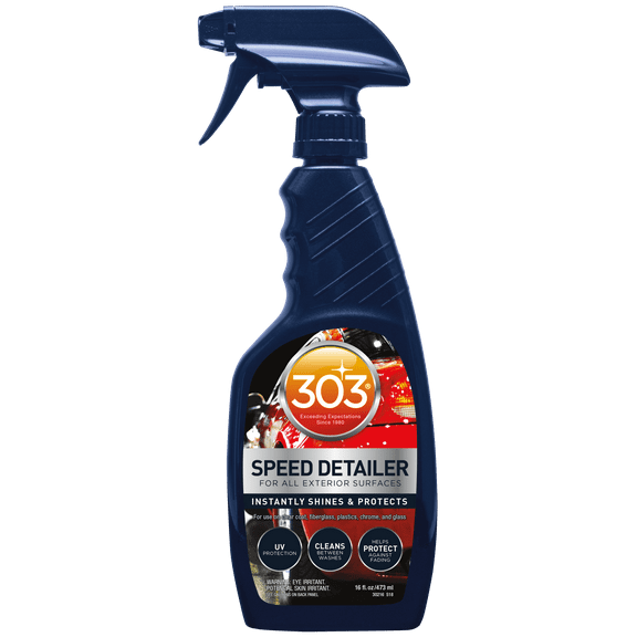 303 Automotive Speed Detailer and Cleaner with UV Protection, 16 fl oz