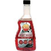 303 Boat Wash with UV Protectant - For A Deep Clean, Spot Free Shine - 30 Day UV Protection - Removes Salt, Dirt, And Grime - Marine Safe, 32 fl. oz. (30586)