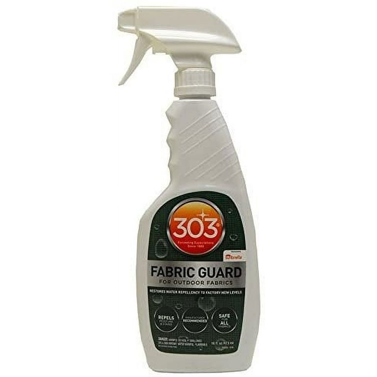303 Fabric Guard - Restores Water and Stain Repellency - Safe For All  Fabrics - 16 oz (30606CSR)