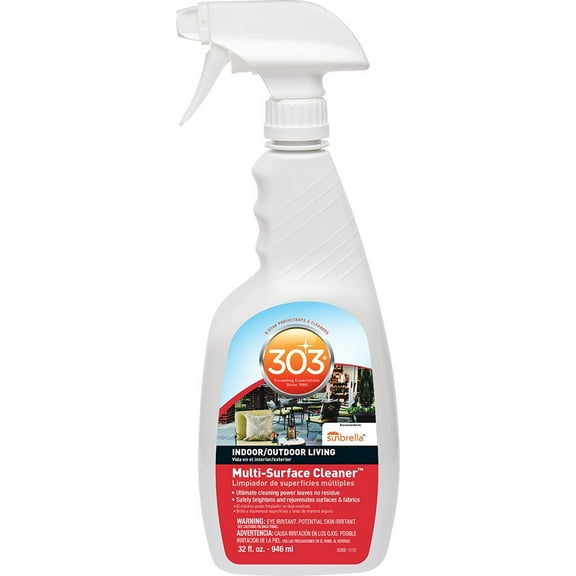 303 Multi Surface Cleaner Spray, All Purpose Cleaner for Home, Patio and Outdoor, 32 fl. oz., Pack of 6