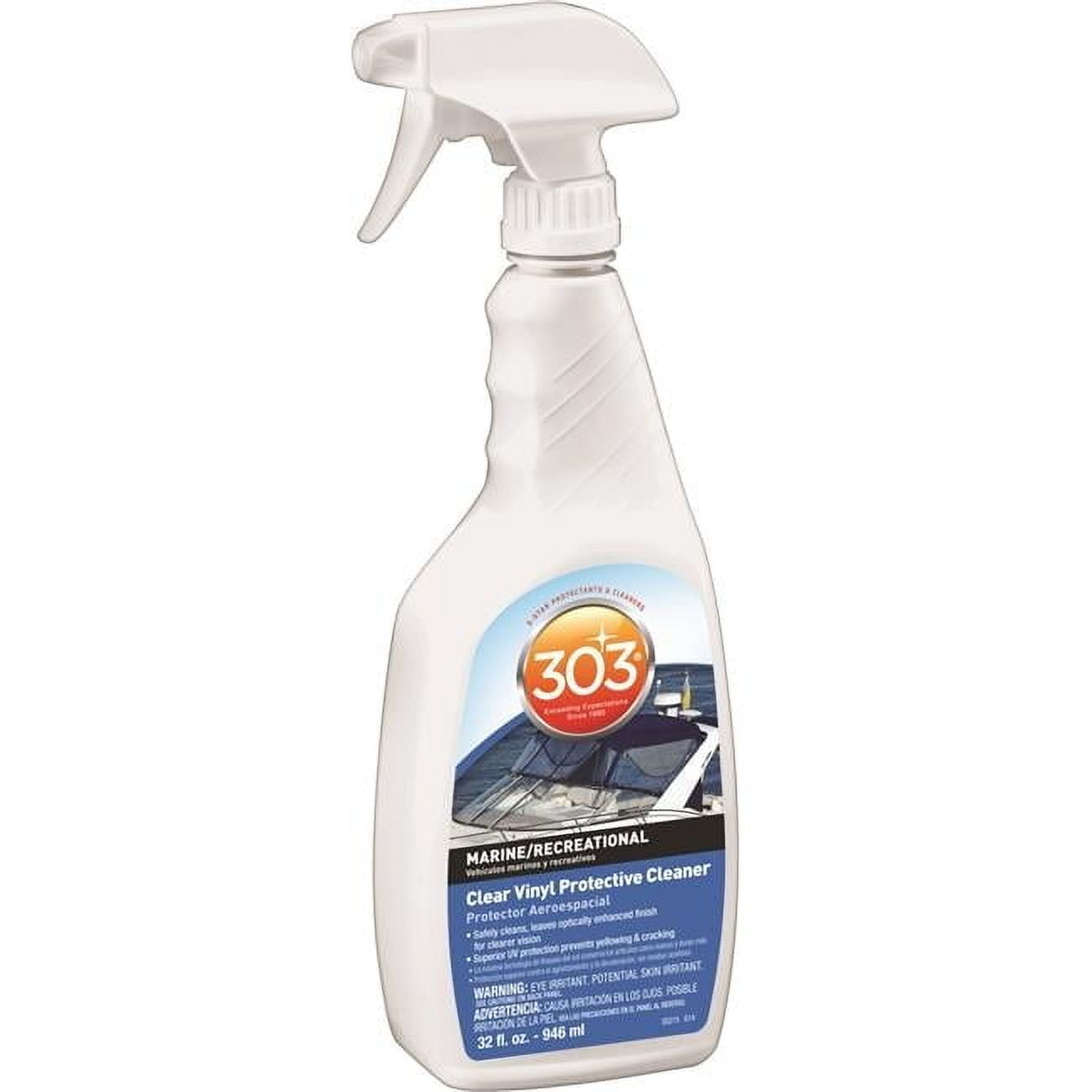 303 Products 30215 32 oz Clear Vinyl \u0026 Plastic Protectant Cleaner