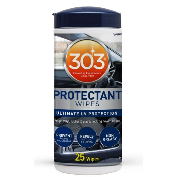 303 Products 30397303 Auto Protectant Wipes - 25 Count