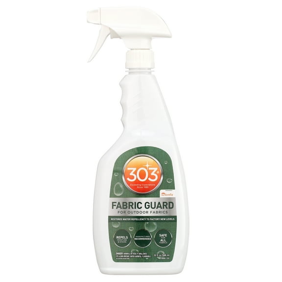303 Products Fabric Guard Water Repellent & Stain Shielding Fabric Protector Spray, 32oz