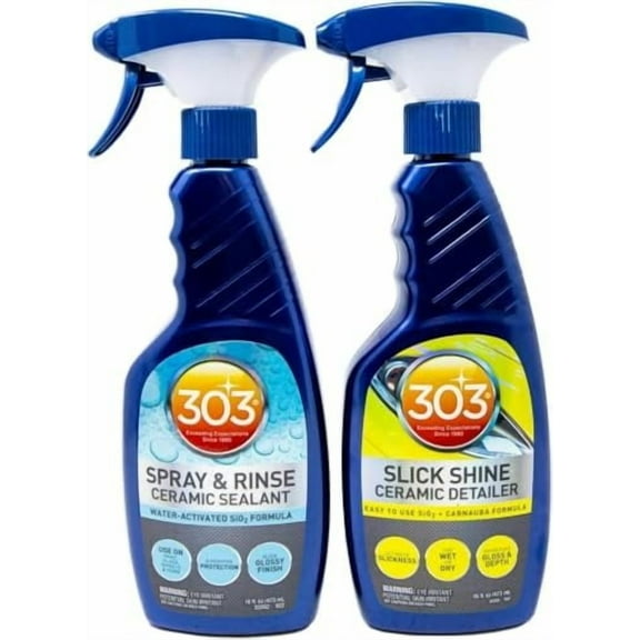 303 Products Spray & Rinse Ceramic Sealant Bundle